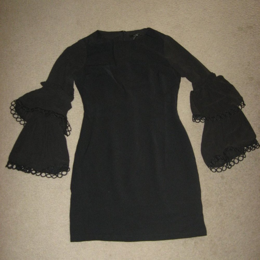 New Forever 21 Woven Dress Black Size S NWT